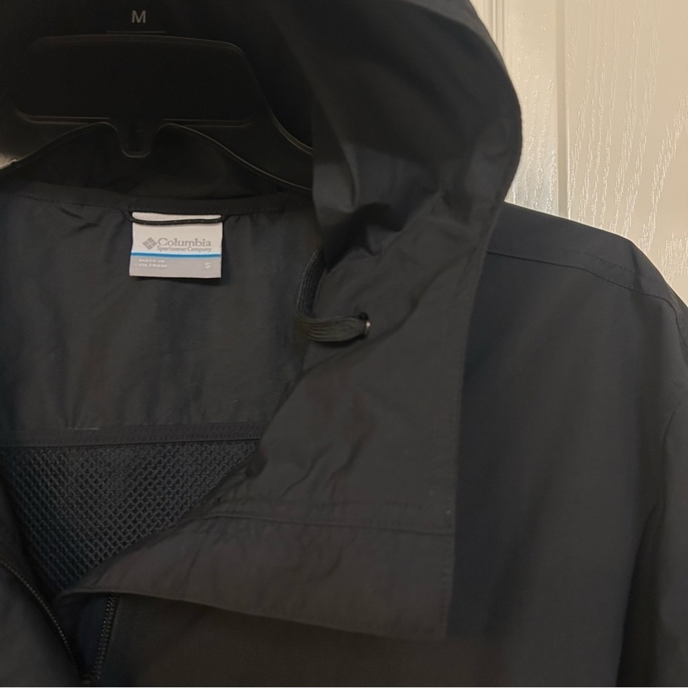 Columbia Women's Pardon My Jacket Hooded Rain Coat in Black Size S - Picture 6 of 12